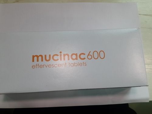 Mucinac 600 Effervescent Tablets