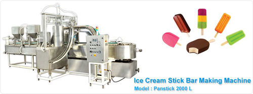 Ice Cream Stick Bar Making Machine (Panstick 200OL)