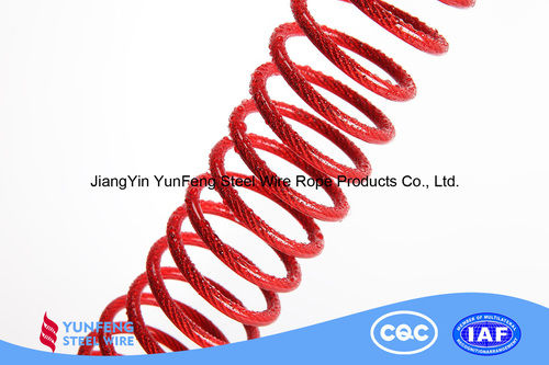 Wear Resistant PU Coated Steel Wire Rope