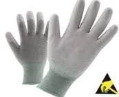 Esd Pu Coated Top Fit Gloves