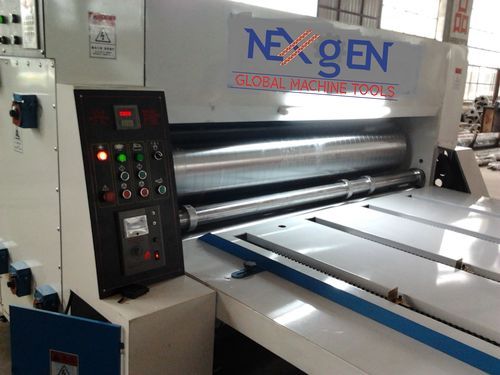 Semi-Automatic Chain Feeding Printer Slotter Machine