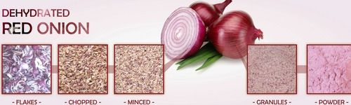 Dehydrated Red Onion