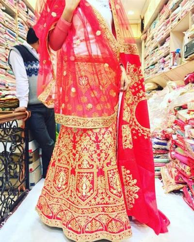 Fancy Red Lehenga