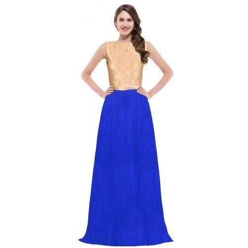 No Fade Georgette Ladies Gown