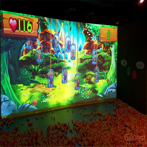 Crazy Magic Ball Interactive Wall Projection Game For Indoor Playground Designed For: Children