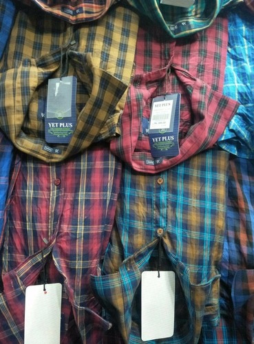 Check Design Mens Shirts