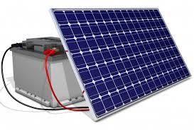 Solar Panel and Batteries