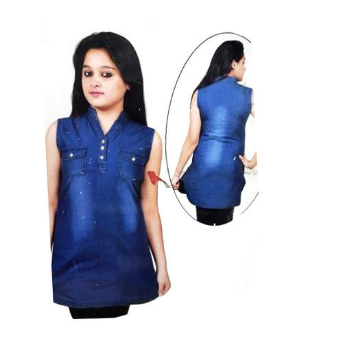 Ladies Denim Kurti