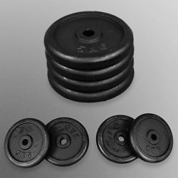 Weight Lifting Plates - 1.25 KG, 2.50 KG & 5.0 KG Weights | Premium Quality, Sturdy Design, Flawless Finish