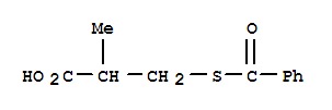 3-(Benzoylthio)-2-methylpropanoic Acid