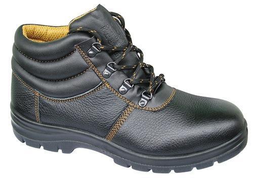 Black Color Mens Safety Shoes