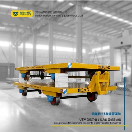 Exportable Transfer Car Trailer with Pressed Solid Rubber Tyre