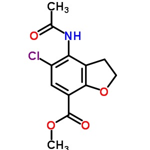 Methyl 4-acetamido-5-chloro-2,3-dihydrobenzofuran-7-carboxylate