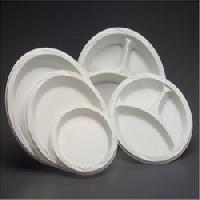 Thermocol Paper Plate - High-Quality Food-Grade Material, Eco-Friendly Design, Lightweight and Durable