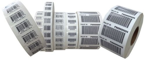 Barcode Printed Stickers