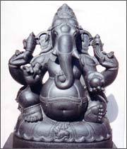 Lord Ganesh Stone Idols