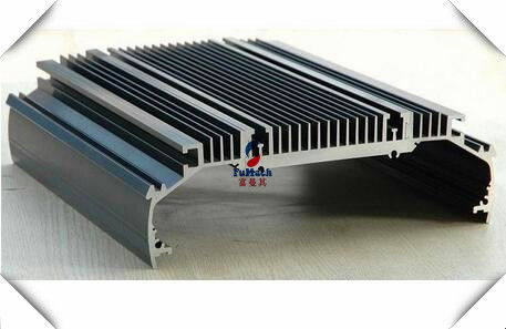 Sliver Extrusion Aluminum Heat Sink Profile