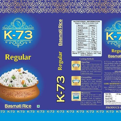 K-73 Pure 1121 Basmati Rice Purity: 100