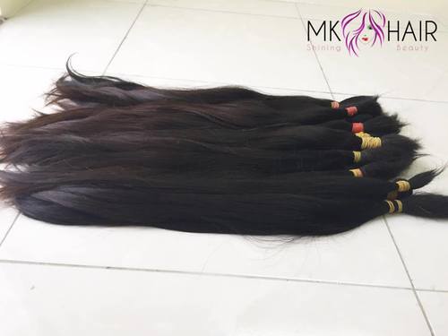 Natural Black Virgin Hair 65Cm