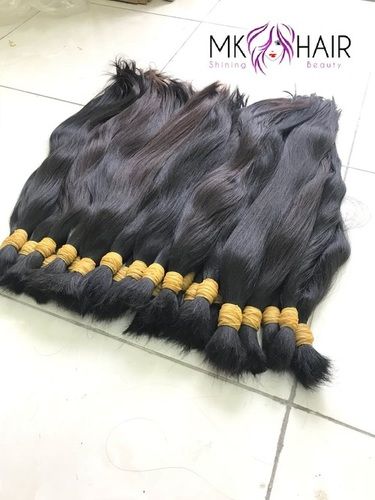 Natural Black Virgin Hair 75Cm