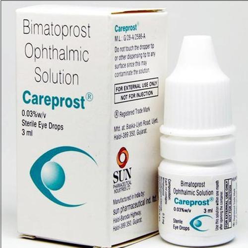 Careprost Eye Drops Ingredients: Bimatoprost (0.03% W/V)