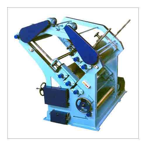 Double Profile Single Face Corrugation Machine - Bearing Mounted Rolls, Space-Saving Design, Enhanced Durability Standards