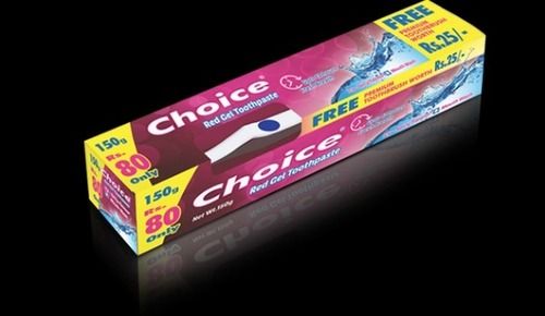 Choice Red Gel Toothpaste