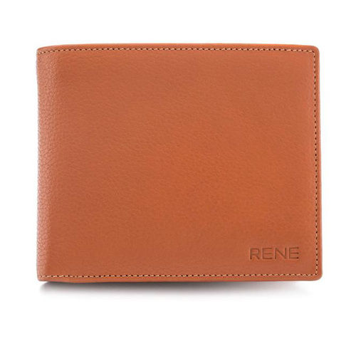 RENE Genuine Leather Tan Color Mens Wallet