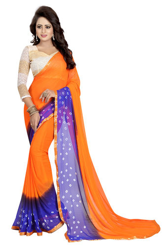 Multy Colour Available Naaznin Chiffon Saree