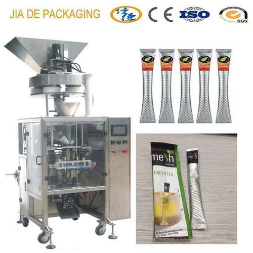 Medical Perforate Tea Bag Stick Packing Machine With Hole Filter Bag