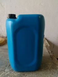 Blue Plastic Oil Can
