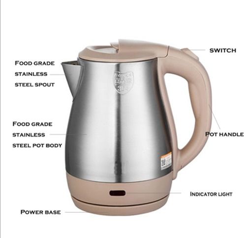 Home Appliance 1.5 Stainless Steel Electric Kettle