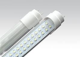 LED Tube Lights - Plastic Acrylic Diffuser, Efficient Performance with Snap Fit Mounting Brackets for Versatile Applications