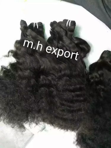 Natural Black Raw Human Hair