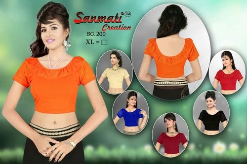 Sanmati Women Party Wear Designer Blouses Size: Medium