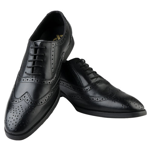 Black Genuine Leather Shoes