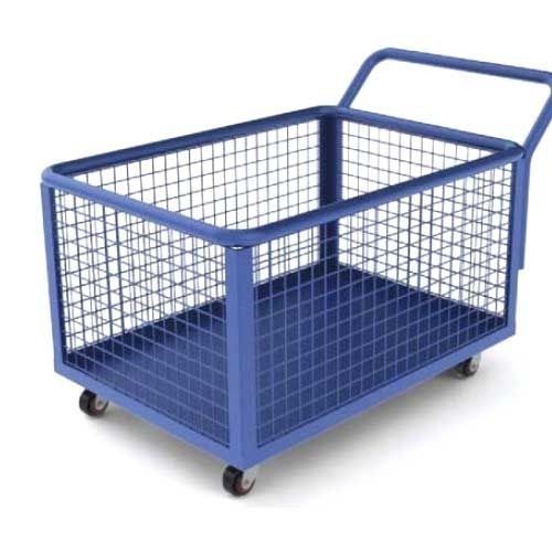 Lower Energy Consumption Ms Material Handling Trolley