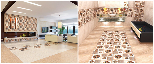 Non-Slip 600X600 Glaze Vitrified Tiles