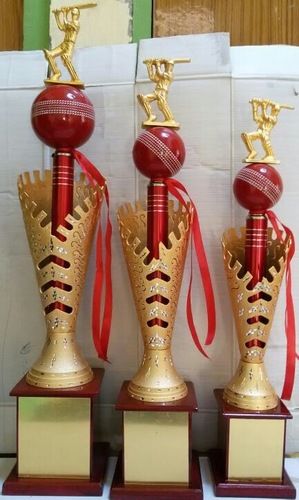 Crystal Cricket Sports Trophy Awards Momentos at Rs 500/piece, Crystal  Trophies in Delhi
