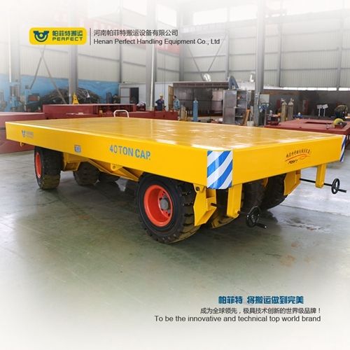 Industry Applied Flat Bed Trailer (Full Trailer) with Draw Bar