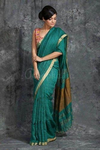 Trendy Indian Linen Saree