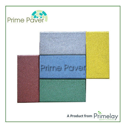 Durable Recycled Rubber Paver