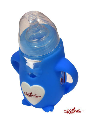 Glass Feeding Bottle (Borosil Glass) Size: 240Ml