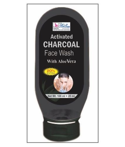 Activated Charcoal with Aloe Vera Face Wash 120 gm