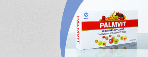 Palmvit Nutritional Supplement Softgel Capsule Ingredients: Multivitamin And Mineral