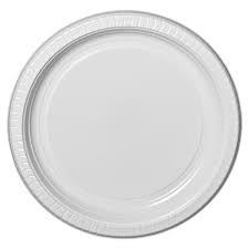 Round Disposable Plate