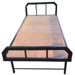 Black Hostel Bed