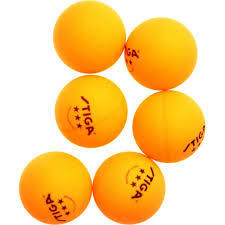 Orange Table Tennis Ball