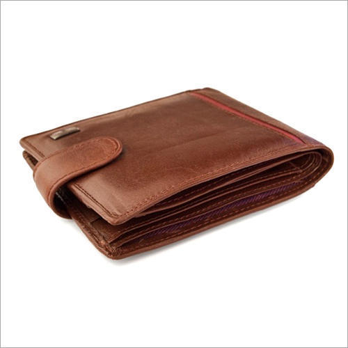 Bifold Brown Leather Wallet