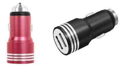 Aluminum Alloy Bluetooth Positioning Dual Usb Car Charger